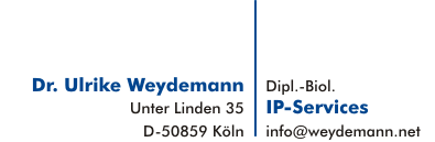 Dr. Ulrike Weydemann - IP-Services